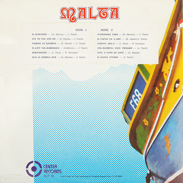 The Greenfields – Malta - Vinyl
