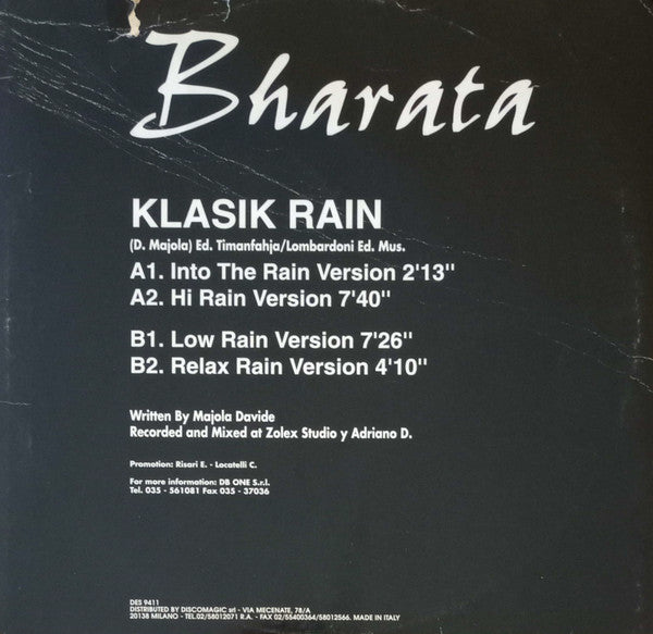 Bharata – Klasik Rain – Vinyl