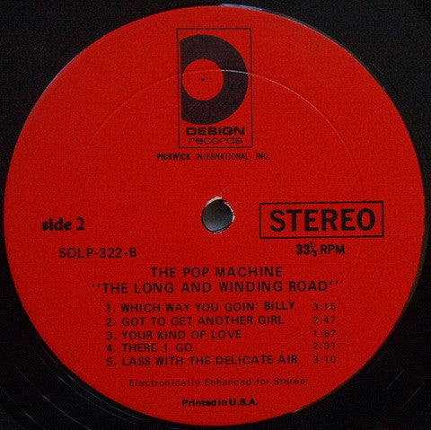 The Pop Machine – The Long And Winding Road - Vinyl