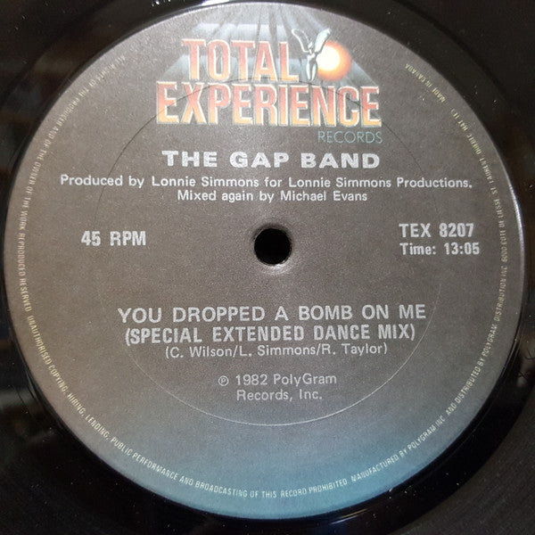 The Gap Band – You Dropped A Bomb On Me - Vinyl