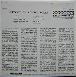 Jimmy Dean – Hymns By Jimmy Dean – Vinyl