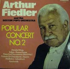 Arthur Fiedler And The Boston Pops Orchestra* – Popular Concert No. 2 - Vinyl