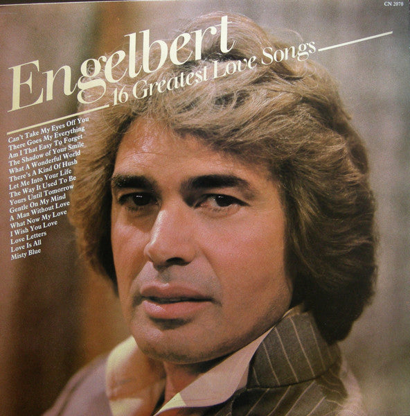 Engelbert Humperdinck – 16 Greatest Love Songs – Vinyl
