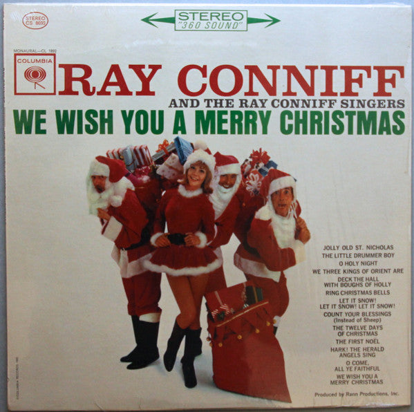 Ray Conniff And The Ray Conniff Singers* – We Wish You A Merry Christmas - Vinyl