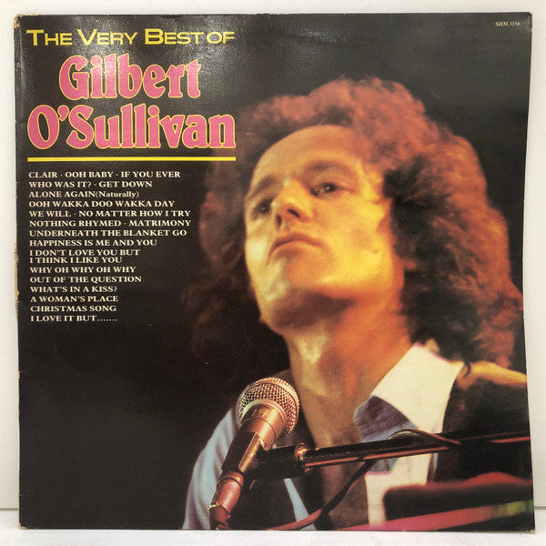 Gilbert O'Sullivan – The Very Best Of Gilbert O'Sullivan - Vinyl