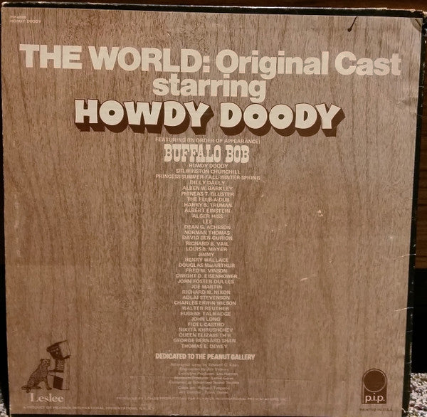 Howdy Doody – The World: Original Cast Starring Howdy Doody - Vinyl