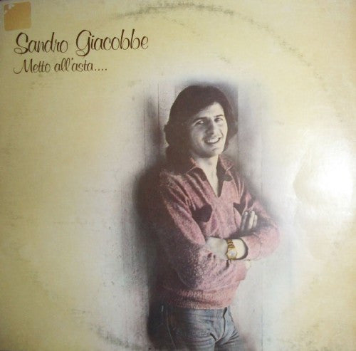 Sandro Giacobbe – Metto All'asta – Vinyl