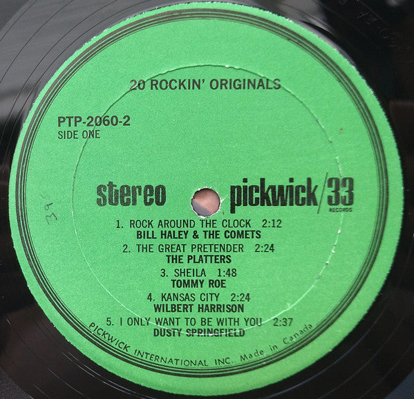20 Rockin' Originals – Vinyl