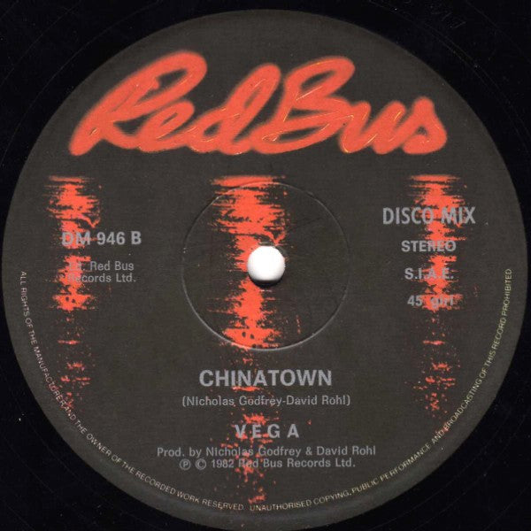 Vega (6) – Nostradamus / Chinatown - Vinyl