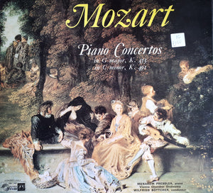 Mozart*, Menahem Pressler, Vienna Chamber Orchestra*, Wilfried Böttcher* – Piano Concertos In G Major, K. 453, In C Minor, K. 491 - Vinyl