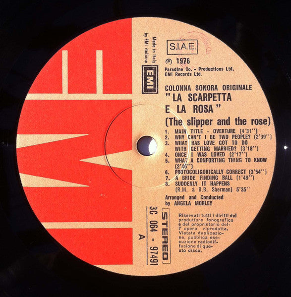 Richard M. Sherman And Robert B. Sherman – La Scarpetta E La Rosa - Vinyl