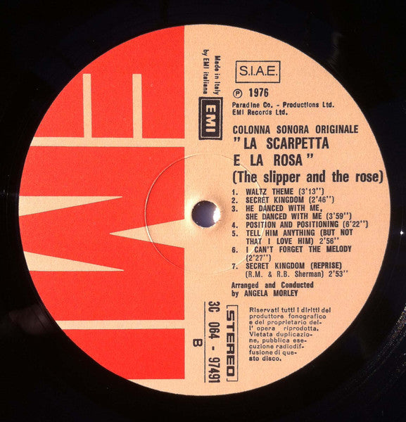 Richard M. Sherman And Robert B. Sherman – La Scarpetta E La Rosa - Vinyl