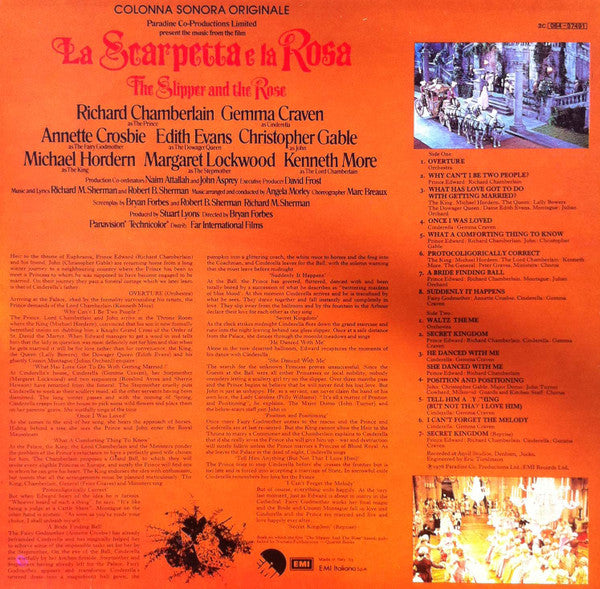 Richard M. Sherman And Robert B. Sherman – La Scarpetta E La Rosa - Vinyl