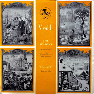 Vivaldi* - I Musici With Felix Ayo* – The Seasons: Le Quattro Stagioni From "Il Cimento Dell'Armonia E Dell'Invenzione" – Vinyl