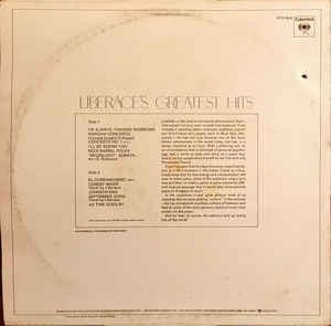 Liberace – Liberace's Greatest Hits - Vinyl