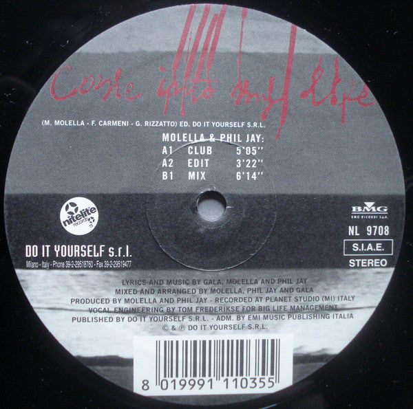 Gala – Come Into My Life - Vinyl
