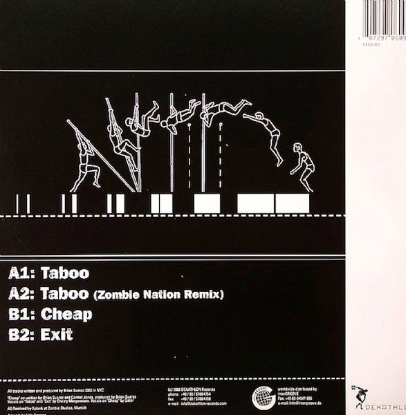 Gater – Taboo EP - Vinyl
