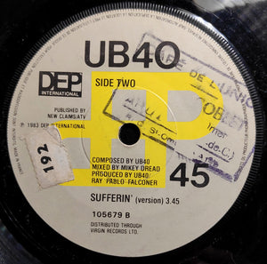 UB40 – Red Red Wine / Sufferin' - Vinyl