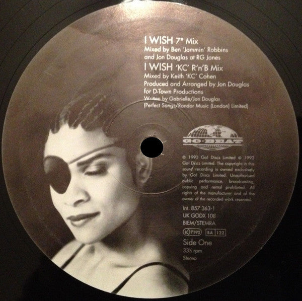 Gabrielle ‎– I Wish - Vinyl