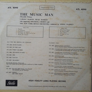 Jennie Gray, Steve Jackson (12), New York Revue Orchestra Conduced By Jimmy Warren – The Music Man (Meredith Wilson) - Vinyl