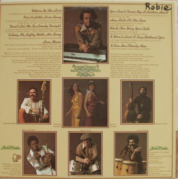 Sergio Mendes And Brasil '77* – Love Music – Vinyl