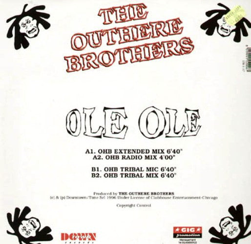 The Outhere Brothers – Ole Ole - Vinyl