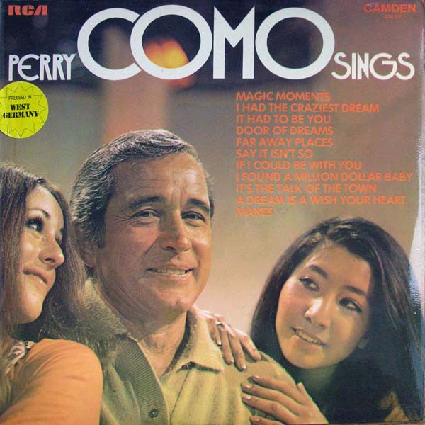 Perry Como – Perry Como Sings - Vinyl