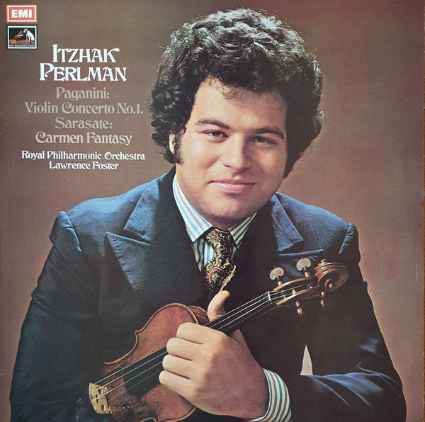 Itzhak Perlman – Paganini* / Sarasate* – Royal Philharmonic Orchestra, Lawrence Foster – Violin Concerto No. 1 / Carmen Fantasy - Vinyl