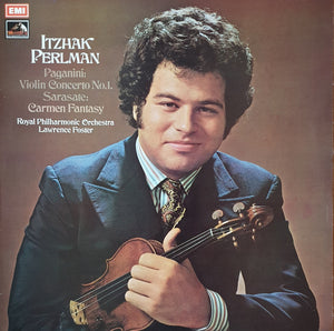 Itzhak Perlman – Paganini* / Sarasate* – Royal Philharmonic Orchestra, Lawrence Foster – Violin Concerto No. 1 / Carmen Fantasy - Vinyl