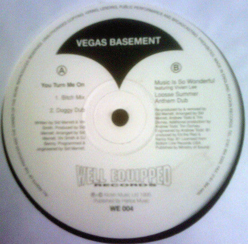 Vegas Basement – You Turn Me On / Music Is So Wonderful – Malta - Vinyl