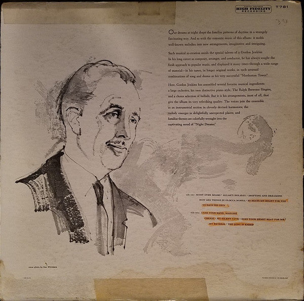 Gordon Jenkins, His Orchestra* And The Ralph Brewster Singers – Night Dreams - Vinyl