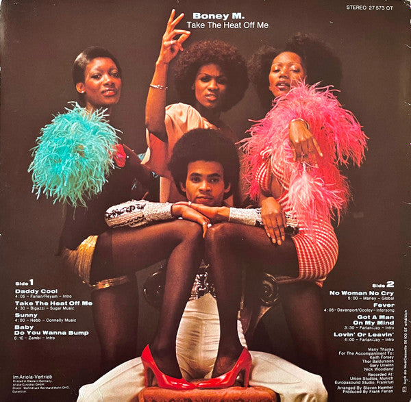 Boney M. – Take The Heat Off Me - Vinyl