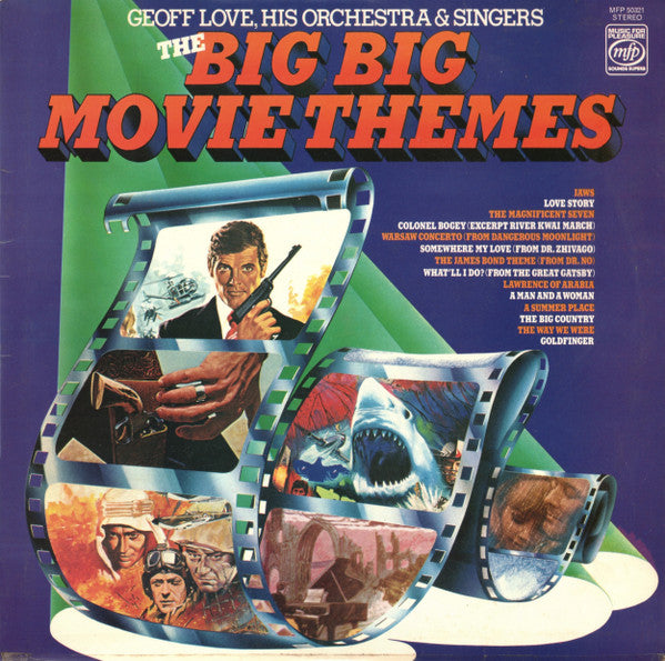 Geoff Love, His Orchestra & Singers – The Big Big Movie Themes - Vinyl