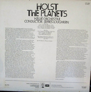 Holst*, Hallé Orchestra, James Loughran – The Planets - Vinyl