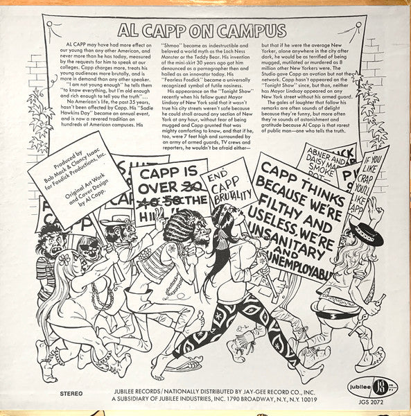 Al Capp – On Campus - Vinyl