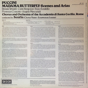 Puccini* – Madama Butterfly - Scenes And Arias - Vinyl