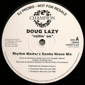 Doug Lazy – Rollin' On - Vinyl