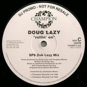 Doug Lazy – Rollin' On - Vinyl