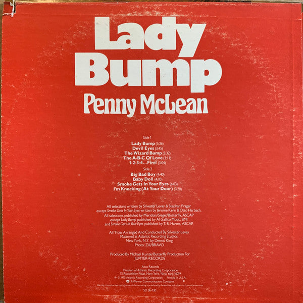 Penny McLean – Lady Bump - Vinyl
