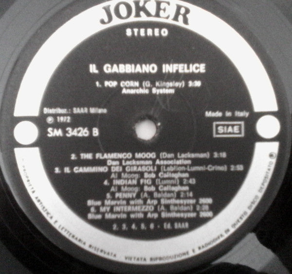 Bob Callaghan & Co. – Il Gabbiano Infelice - Vinyl