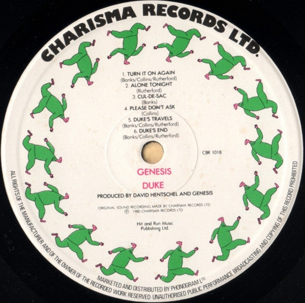 Genesis – Duke - Vinyl