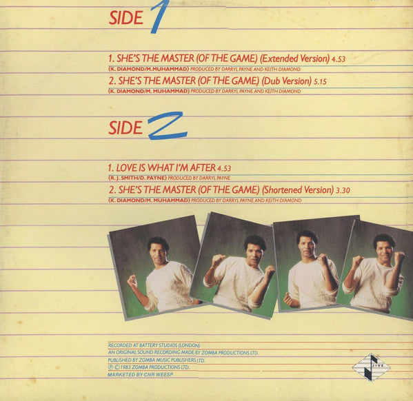 Richard Jon Smith – She's The Master (Of The Game) - Vinyl
