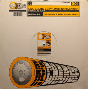 Paul Glazby Vs Dynamic Intervention – Where Are You? – Vinyl