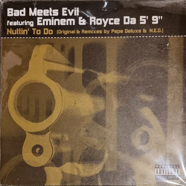 Bad Meets Evil Featuring Eminem & Royce Da 5' 9"* – Nuttin' To Do - Vinyl