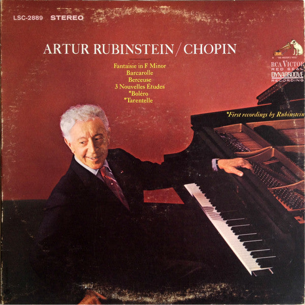 Artur Rubinstein*, Chopin* – Artur Rubinstein - Chopin - Vinyl