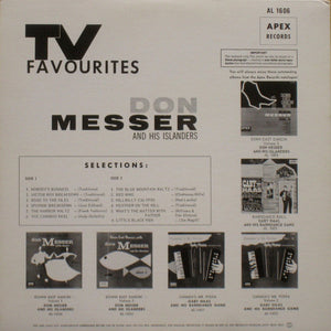 Don Messer And His Islanders – TV Favourites - Vinyl
