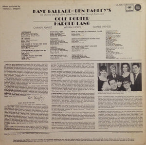 Kaye Ballard – Kaye Ballard in Ben Bagley's The Decline and Fall of the Entire World as Seen Through the Eyes of Cole Porter – Vinyl