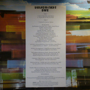 Saturday Night Band – Come On Dance, Dance – Vinyl