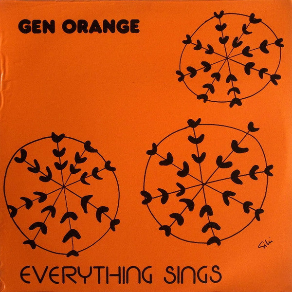 Gen Orange – Everything Sings - Vinyl