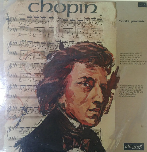Chopin*, Valeska (3) – Piano Recital - Vinyl